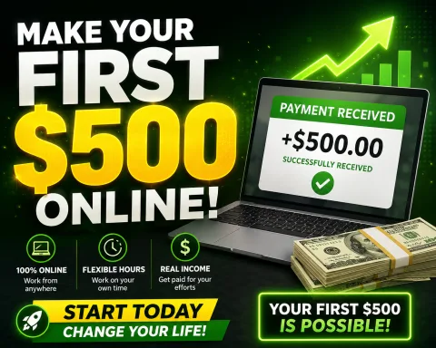 MAKE FIRST $500-$1000 ONLINE