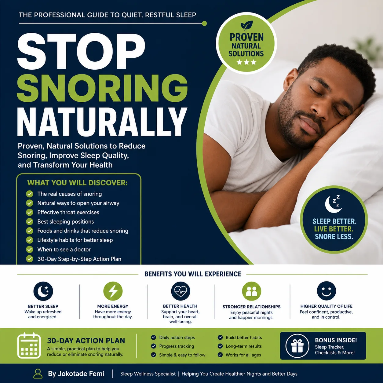 STOP SNORING NATURALLY