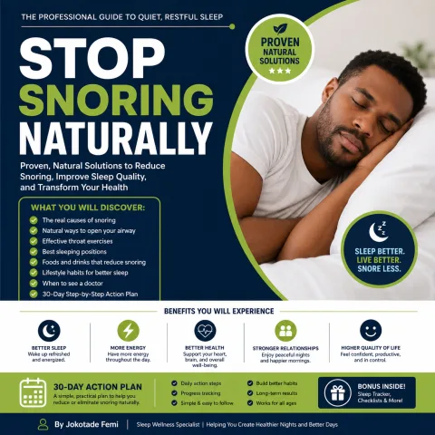 STOP SNORING NATURALLY
