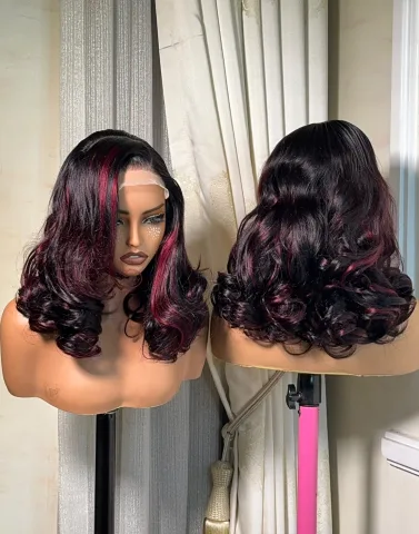 JASMINE BOUNCE WIG CLOSURE- 5X5  COLOR- P4/997    GET YOURS NOW.